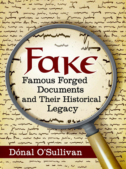 Title details for Fake by Dónal O'Sullivan - Available